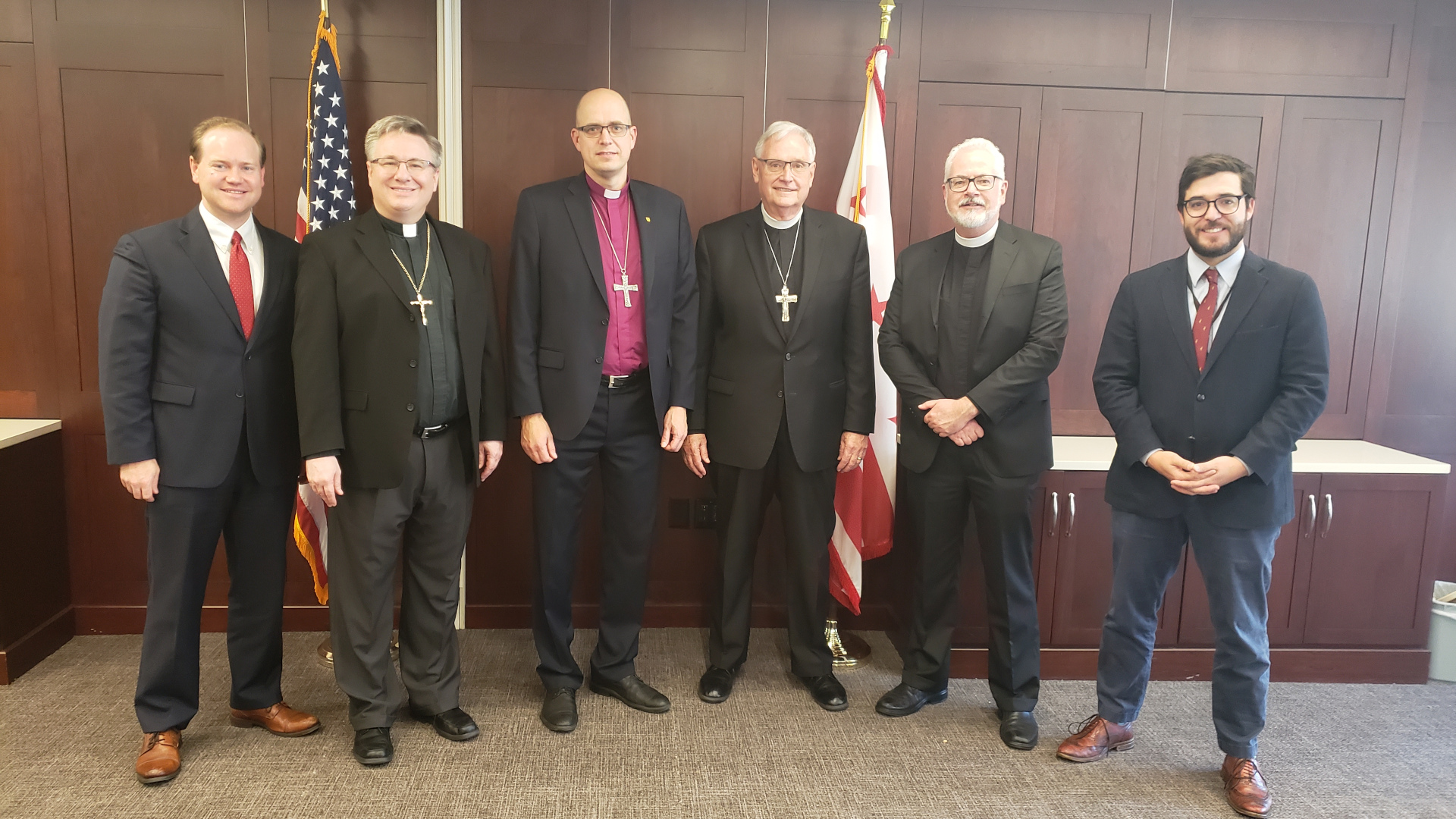 The on a speaking tour in the USA Mission Diocese